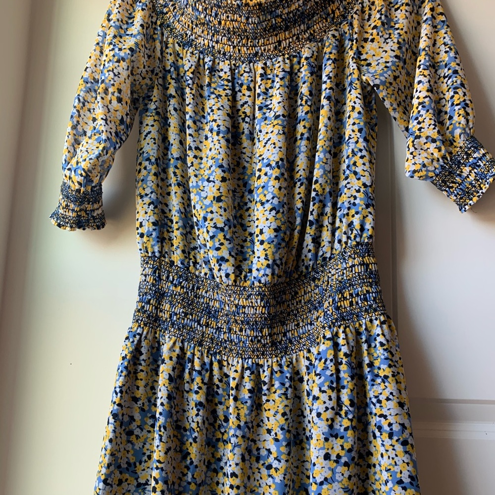 Mini Summer Floral Dress